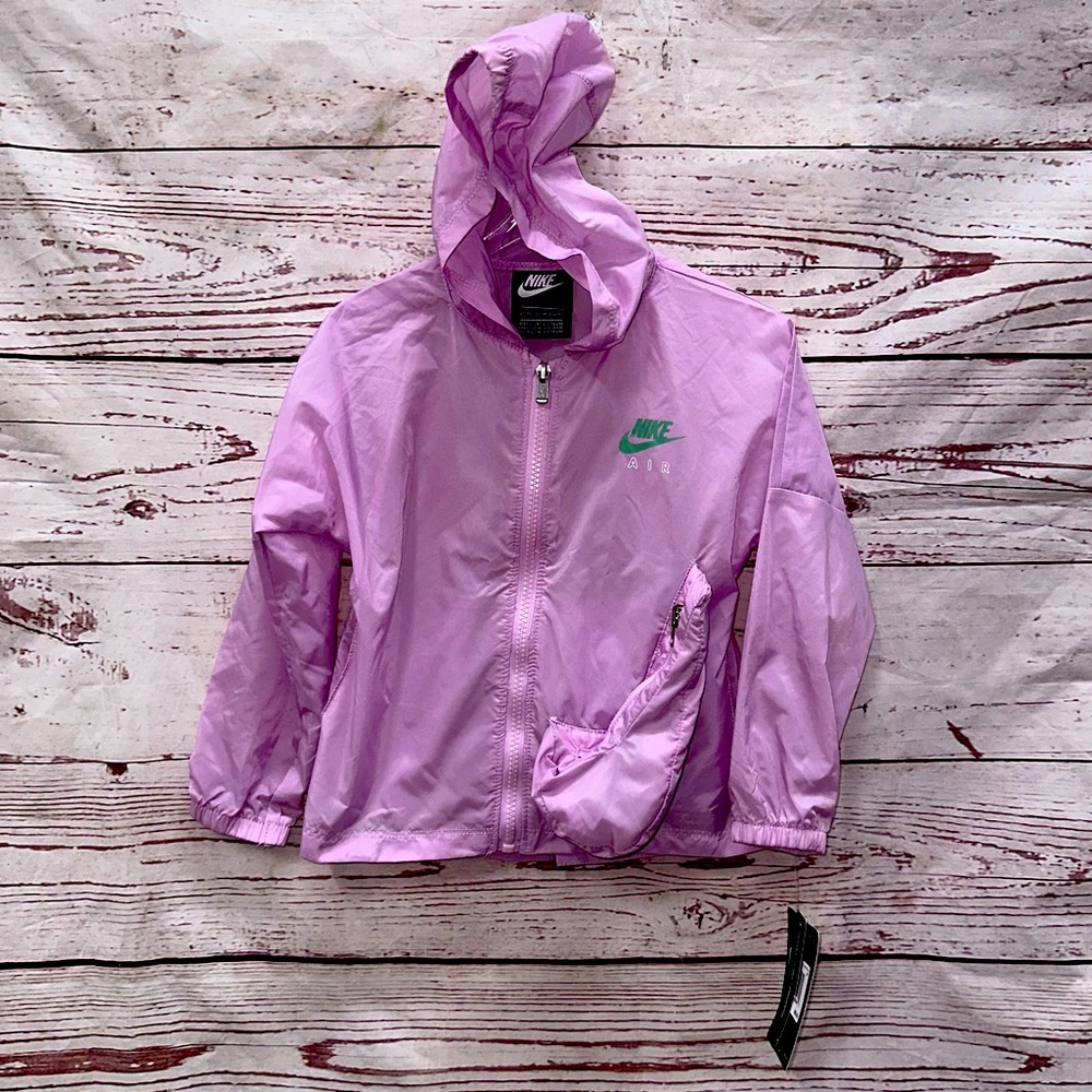 Nike Kid’s Toddler Pink Packable Windbreaker Jacket 4t